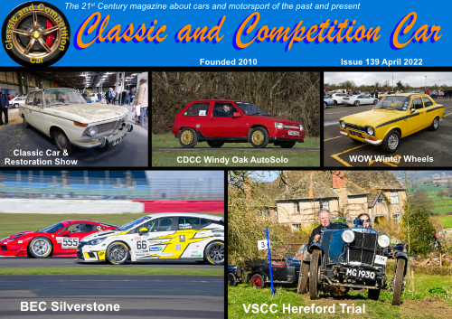 Classic and Competition Car 139 April 2022