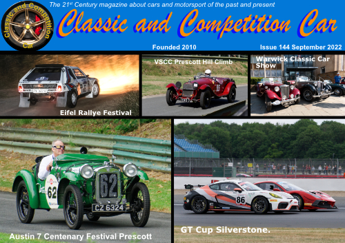 Classic and Competition Car 144 September 2022