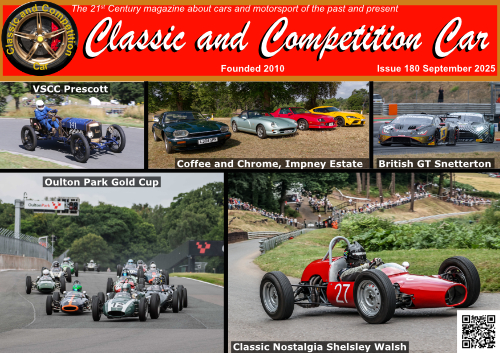 Classic and Competition Car 180 September 2025.