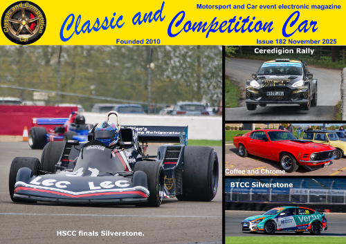 Classic and Competition Car 182 November 2025.