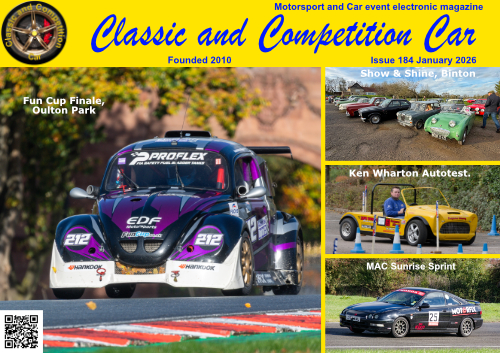 Classic and Competition Car 184 January 2026.